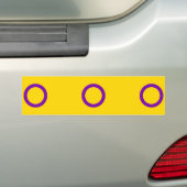 Intersex Pride Flag Autoaufkleber (Auf Auto)