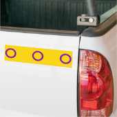 Intersex Pride Flag Autoaufkleber (Auf Lkw)