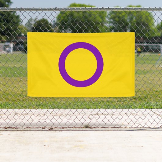 Intersex Pride Flag Banner (Insitu)