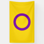 Intersex Pride Flag Banner (Vertikal)