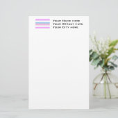 Intersex Pride Flag Briefpapier (Stehend Vorderseite)