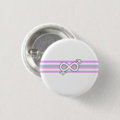 Intersex Pride Flag Button (Vorne & Hinten)