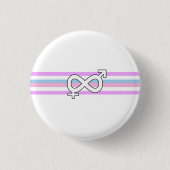 Intersex Pride Flag Button (Vorderseite)
