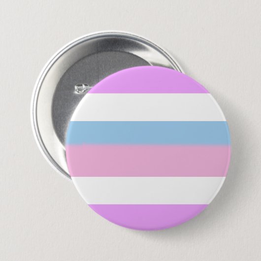 Intersex Pride Flag Button (Vorne & Hinten)