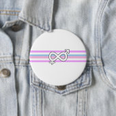 Intersex Pride Flag Button (Beispiel)
