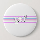 Intersex Pride Flag Button (Vorderseite)