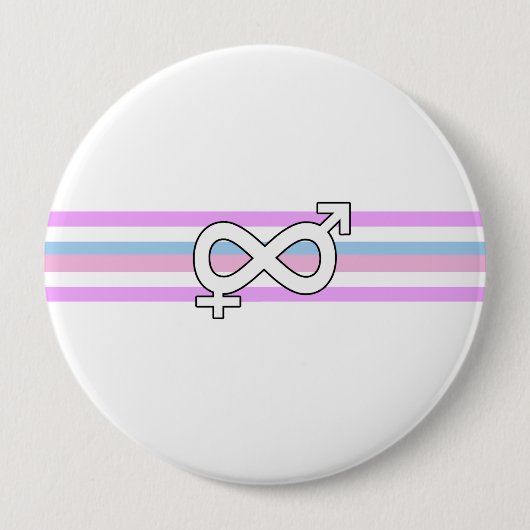 Intersex Pride Flag Button (Vorderseite)