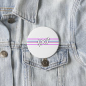 Intersex Pride Flag Button (Beispiel)