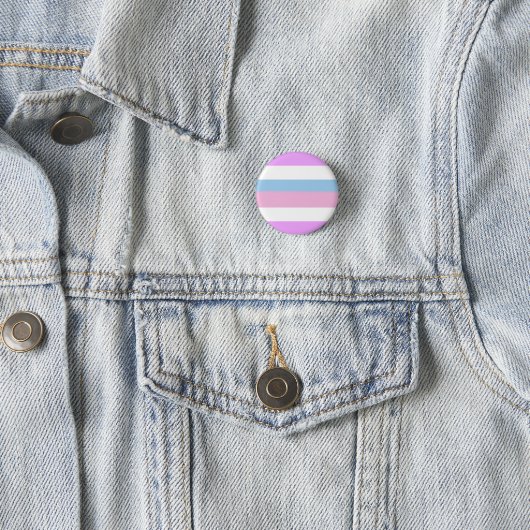 Intersex Pride Flag Button (Beispiel)