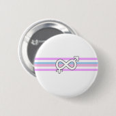 Intersex Pride Flag Button (Vorne & Hinten)