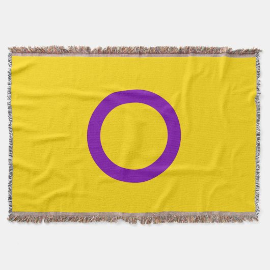 Intersex Pride Flag Decke (Vorderseite)