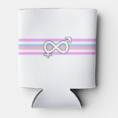 Intersex Pride Flag Dosenkühler (Vorderseite)