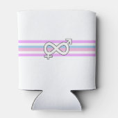 Intersex Pride Flag Dosenkühler (Rückseite)