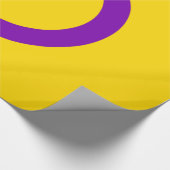 Intersex Pride Flag Geschenkpapier (Ecke)