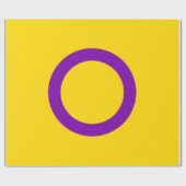 Intersex Pride Flag Geschenkpapier (Flach)