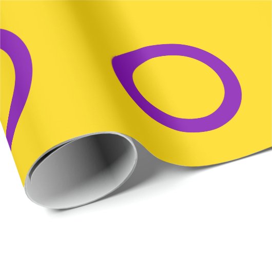 Intersex Pride Flag Geschenkpapier (Rolleneckpunkt)