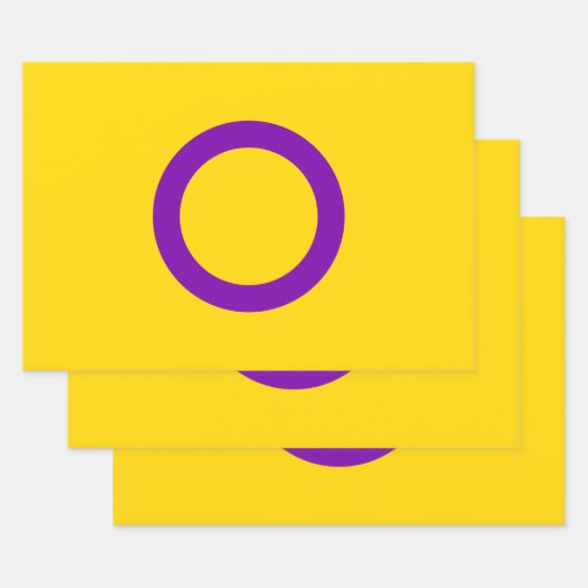 Intersex Pride Flag Geschenkpapier Set (Set)