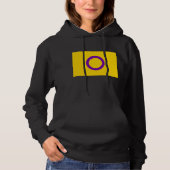 Intersex Pride Flag Hoodie (Vorderseite)