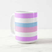 Intersex Pride Flag Kaffeetasse (Vorderseite Links)
