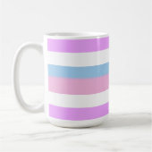 Intersex Pride Flag Kaffeetasse (Links)