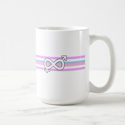 Intersex Pride Flag Kaffeetasse (Rechts)