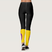 Intersex Pride Flag Leggings (Rückseite)
