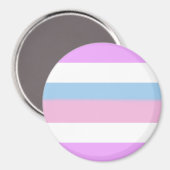 Intersex Pride Flag Magnet (Vorderseite/Rückseite)