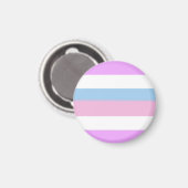 Intersex Pride Flag Magnet (Vorderseite/Rückseite)