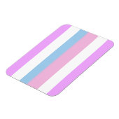 Intersex Pride Flag Magnet (Linke Seite)