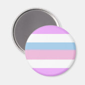 Intersex Pride Flag Magnet (Vorderseite/Rückseite)