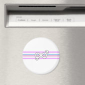 Intersex Pride Flag Magnet (In Situ (Geschirrspüler))