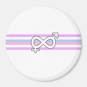 Intersex Pride Flag Magnet
