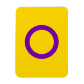 Intersex Pride Flag Magnet (Vertikal)