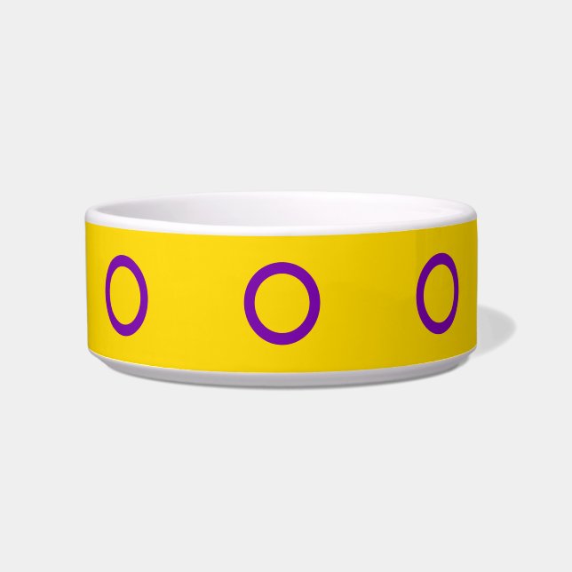 Intersex Pride Flag Napf (Vorderseite)