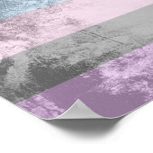 Intersex Pride Flag Poster (Ecke)
