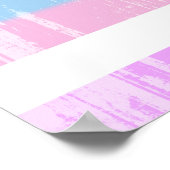 Intersex Pride Flag Poster (Ecke)