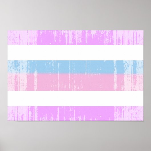 Intersex Pride Flag Poster (Vorne)