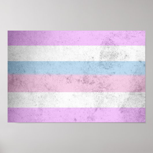 Intersex Pride Flag Poster (Vorne)