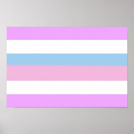 Intersex Pride Flag Poster (Vorne)