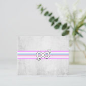 Intersex Pride Flag Postkarte (Stehend Vorderseite)