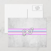 Intersex Pride Flag Postkarte (Vorne/Hinten)