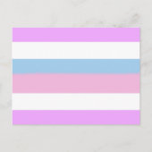 Intersex Pride Flag Postkarte (Vorderseite)
