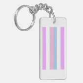 Intersex Pride Flag Schlüsselanhänger (Vorderseite links)