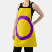 Intersex Pride Flag Schürze (InSitu)