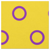 Intersex Pride Flag Stoff (Nahaufnahme)