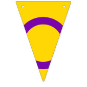 Intersex Pride Flag Wimpelkette (Erste Fahne)