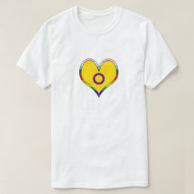 Intersex Pride Heart T - Shirt