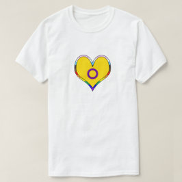 Intersex Pride Heart T - Shirt