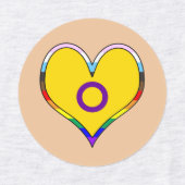 Intersex Pride Labels Etiketten (Design 1)