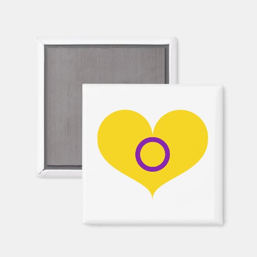 Intersex Pride Magnet (Vorderseite/Rückseite)